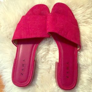 Zara Trafaluc slip on slide